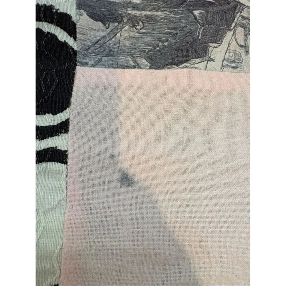 Handmade Vintage Patchwork Cotton Quilt